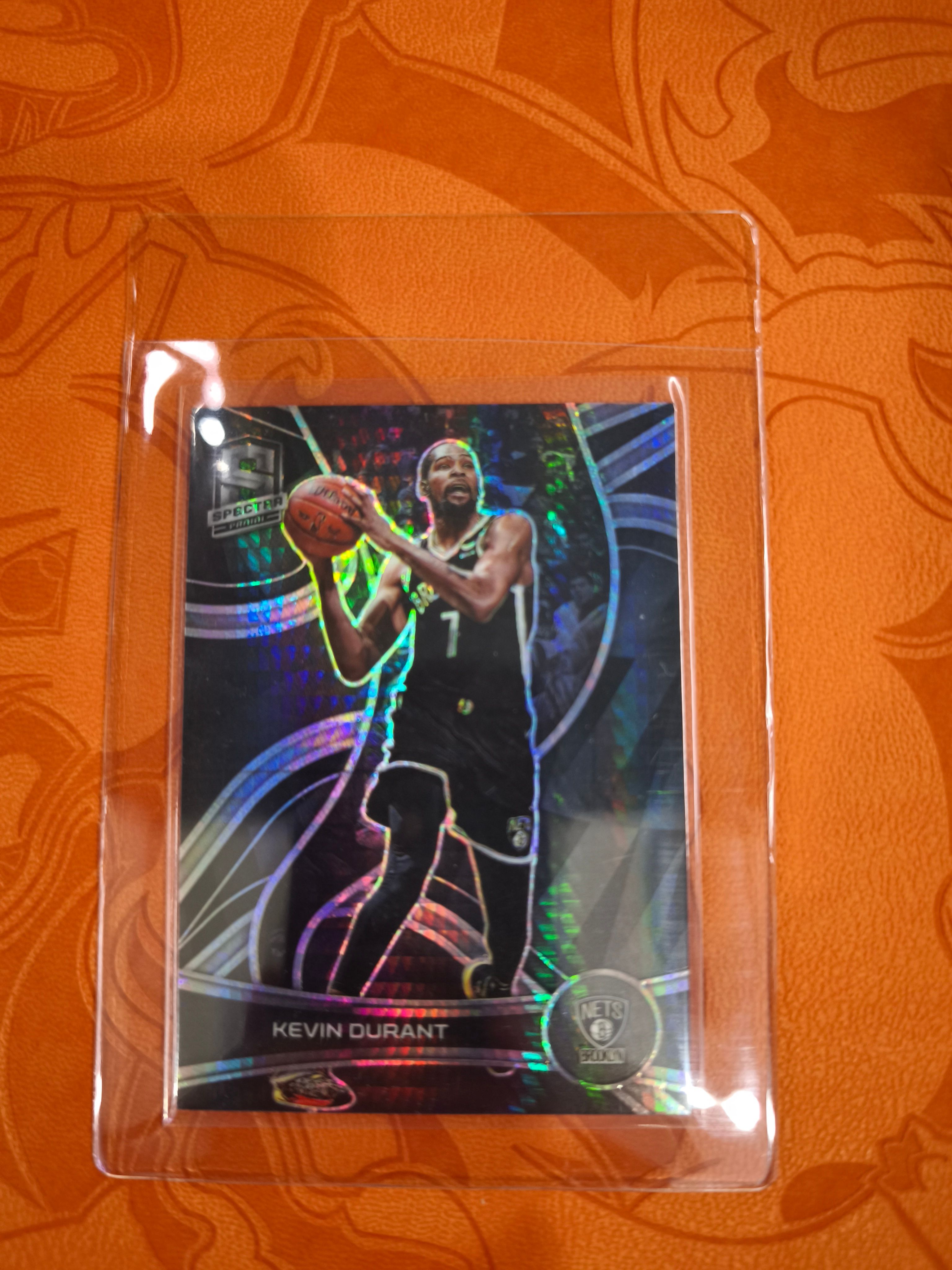 2021-22 Panini Spectra Variations Asia Black #7 Kevin Durant