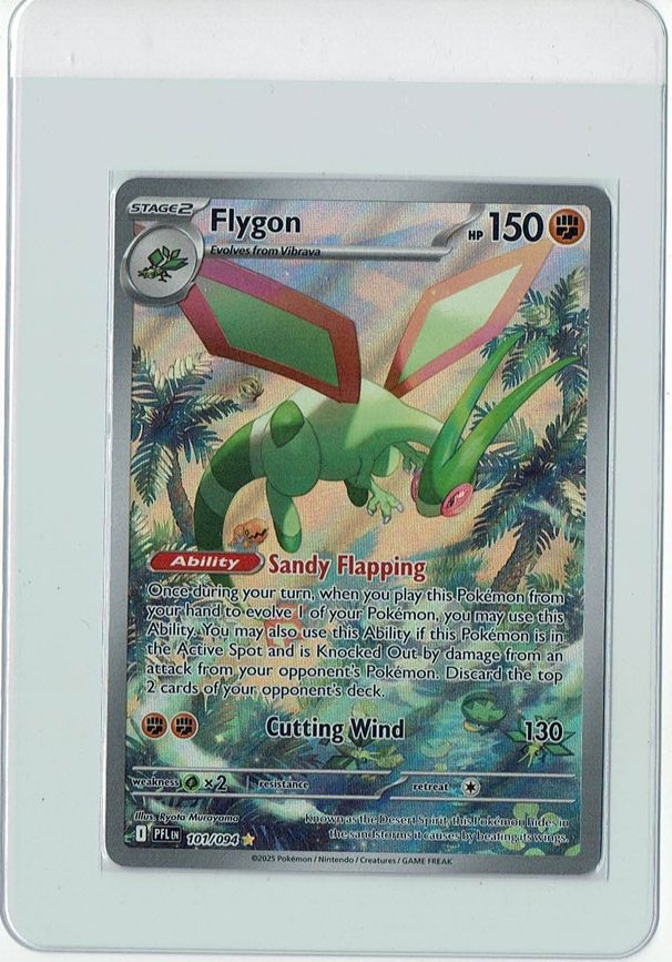 2025 Pokemon TCG Mega Evolution Phantasmal Flames #101 Flygon IR