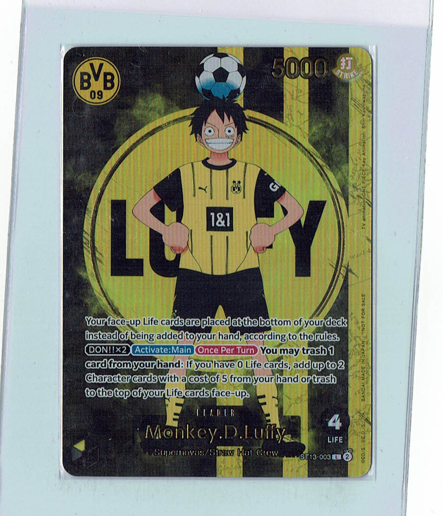 Monkey.D.Luffy (BVB x One Piece Campaign) ST13-003 One Piece Promotion Cards